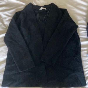 Zara black cardigan